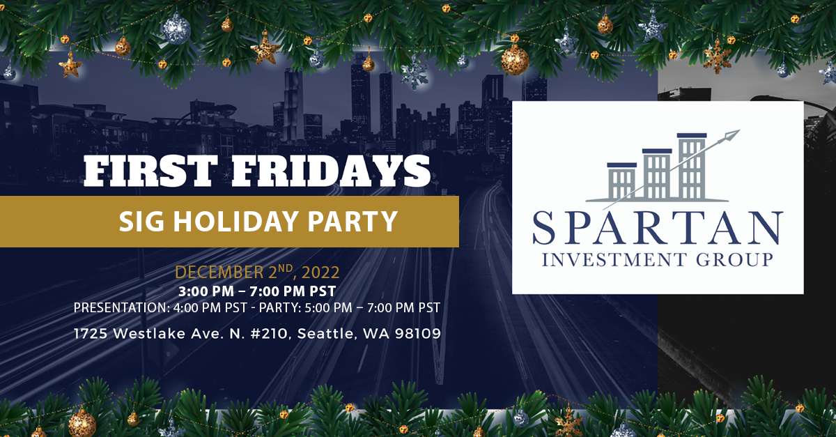 image for First Fridays at SIG: Holiday Party