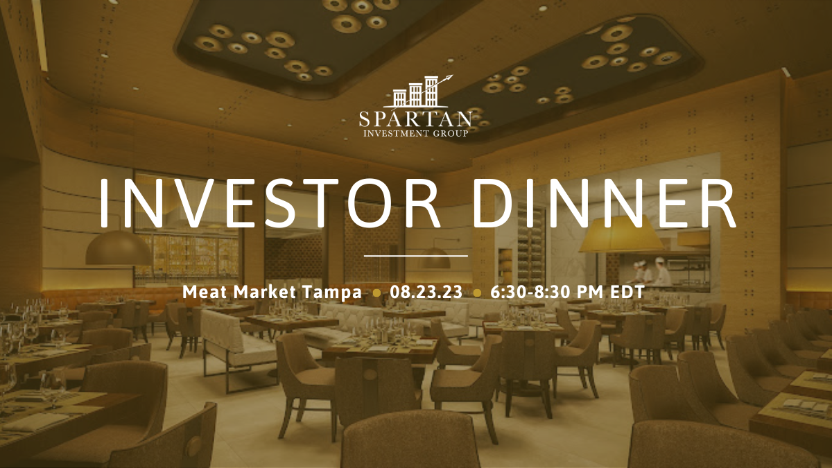 image for Investor Dinner – Meat Market Tampa