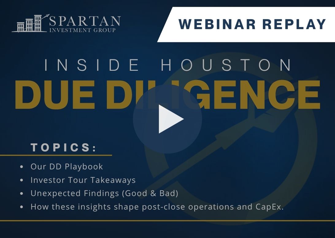 Spartan - Houston Deal: Due Diligence