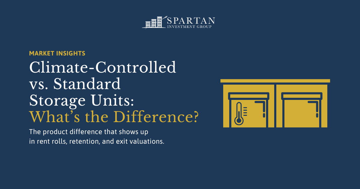 Climate-Controlled vs. Standard Storage Units: What’s the Difference? Featured Image