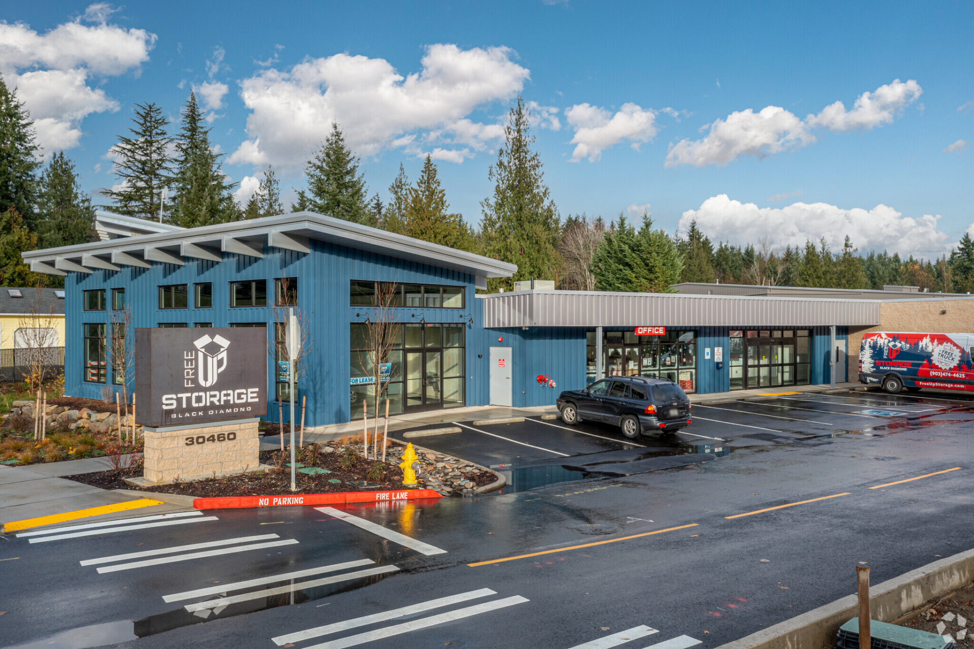 Class A self-storage facility representative photo